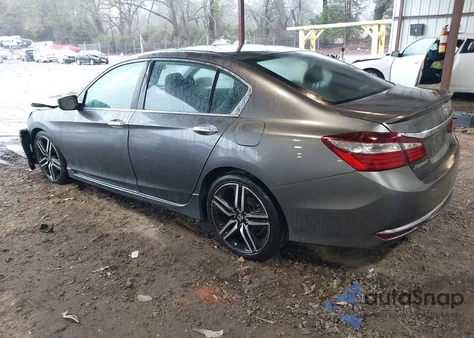 2016 Honda Accord Sport from USA, damaged, VIN 1HGCR2F57GA154213
